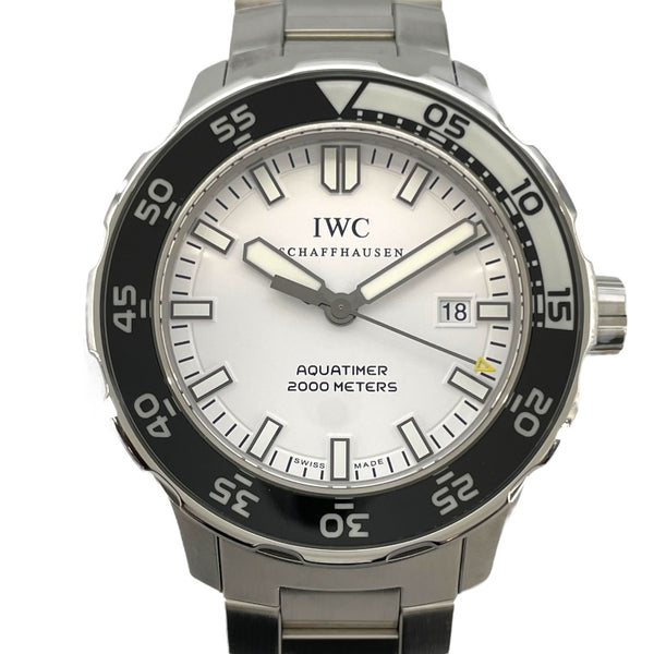 インターナショナルウォッチカンパニー IWC アクアタイマー オートマティック 2000 IW356809 ホワイト SS 自動巻き メンズ 腕時計