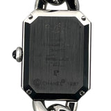 シャネル CHANEL プルミエール L H0452 ブラック SS レディース 腕時計