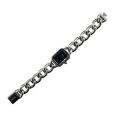 シャネル CHANEL プルミエール L H0452 ブラック SS レディース 腕時計