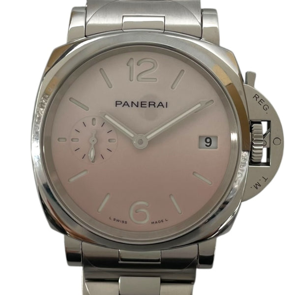 パネライ PANERAI ルミノールドゥエパステロ PAM01319 パウダリーピンク SS メンズ 腕時計