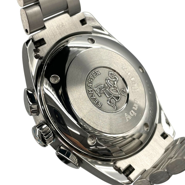 オメガ OMEGA シーマスター アクアテラ レイルマスター クロノメーター クロノグラフ 2512.52 ブラック SS 自動巻き メンズ 腕時計