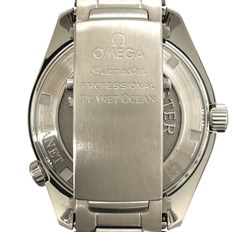 オメガ OMEGA シーマスタープラネットオーシャン600M コーアクシャル クロノメーター 2201.50 ブラック SS 自動巻き メンズ 腕時計