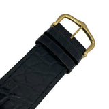 カルティエ Cartier タンクフランセーズ LM W5000156 ホワイト K18YG/革ベルト 自動巻き メンズ 腕時計