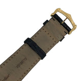 カルティエ Cartier タンクフランセーズ LM W5000156 ホワイト K18YG/革ベルト 自動巻き メンズ 腕時計