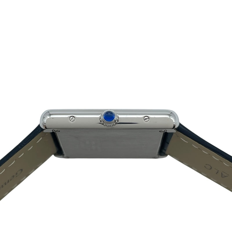 カルティエ Cartier タンクソロLM WSTA0028 シルバー SS レディース 腕時計