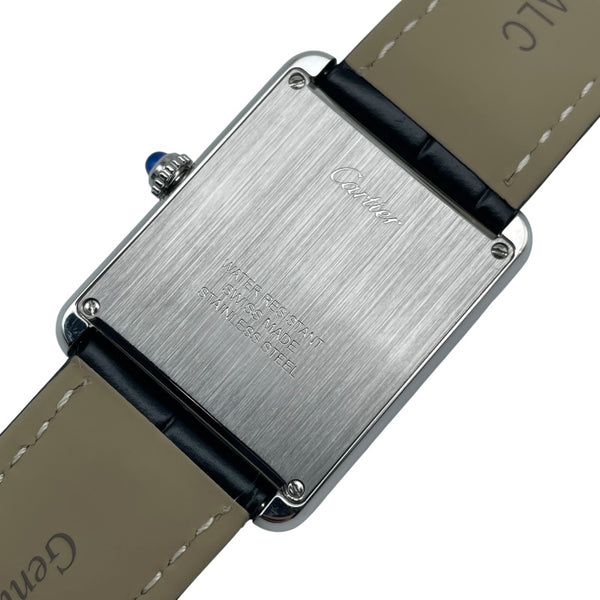 カルティエ Cartier タンクソロLM WSTA0028 シルバー SS レディース 腕時計