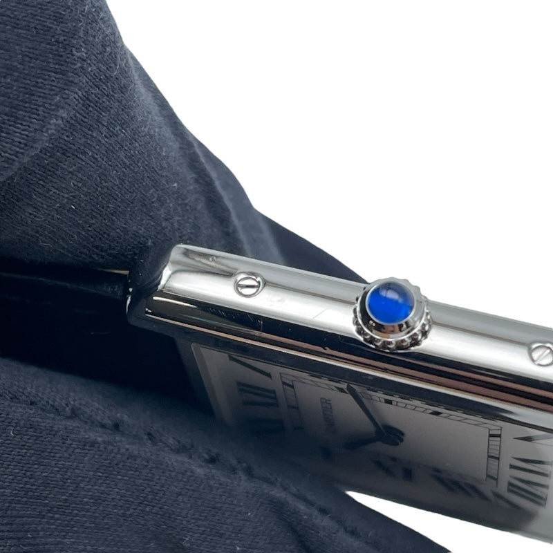 カルティエ Cartier タンクソロLM WSTA0028 シルバー SS レディース 腕時計