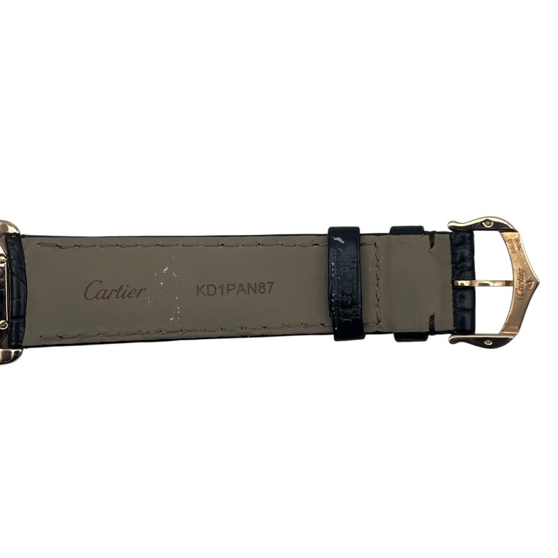 カルティエ Cartier ロンドルイカルティエ29mm W6800151 シルバー K18PG レディース 腕時計