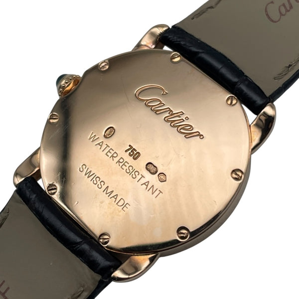 カルティエ Cartier ロンドルイカルティエ29mm W6800151 シルバー K18PG レディース 腕時計