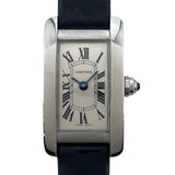 カルティエ Cartier タンクアメリカンミニ 日本限定 WSTA0032 シルバー SS レディース 腕時計