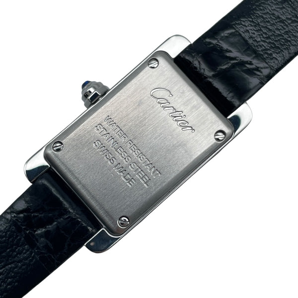 カルティエ Cartier タンクアメリカンミニ 日本限定 WSTA0032 シルバー SS レディース 腕時計