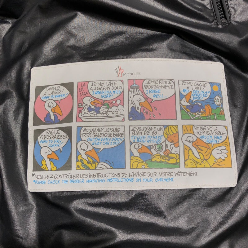 モンクレール MONCLER CARDERE ダウンジャケット ブラック ポリエステル メンズ ダウンジャケット