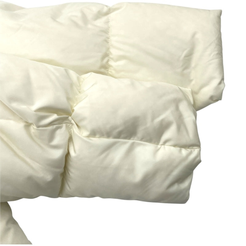 モンクレール MONCLER MARRIONNIERダウンロングコート ホワイト ナイロン レディース その他アウター