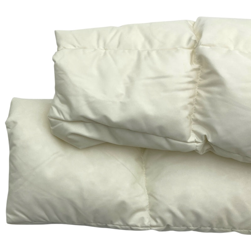 モンクレール MONCLER MARRIONNIERダウンロングコート ホワイト ナイロン レディース その他アウター