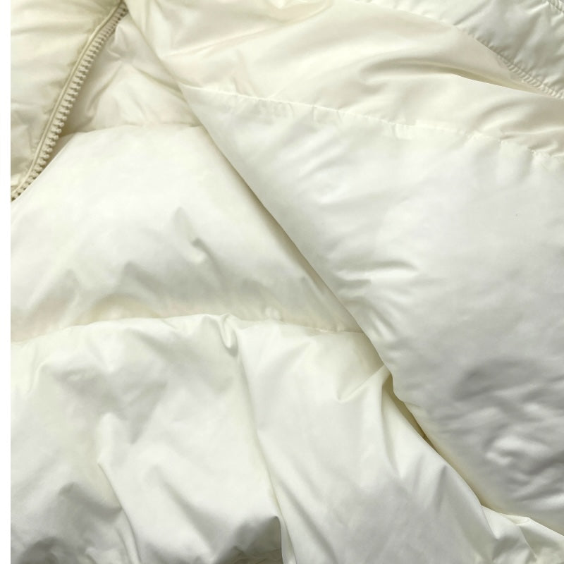 モンクレール MONCLER MARRIONNIERダウンロングコート ホワイト ナイロン レディース その他アウター