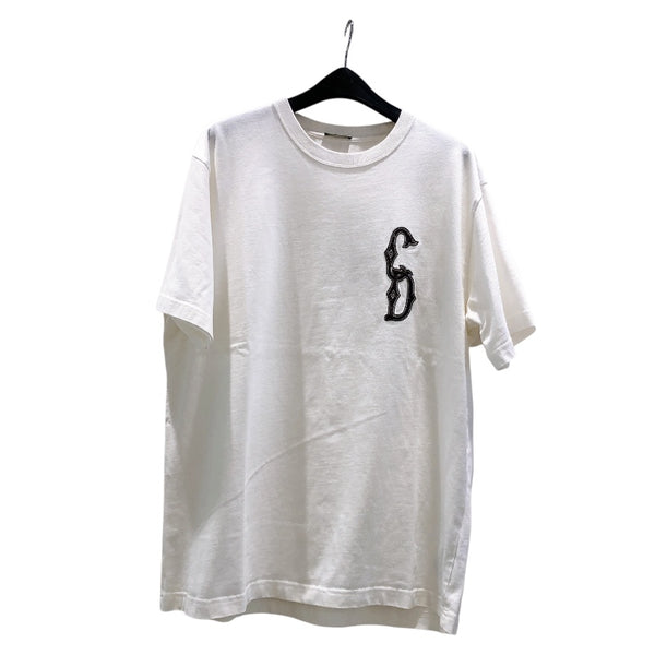 クリスチャン・ディオール Christian Dior CDインターレース半袖Tシャツ23AW 343J637A0554 コットン メンズ 半袖Ｔシャツ