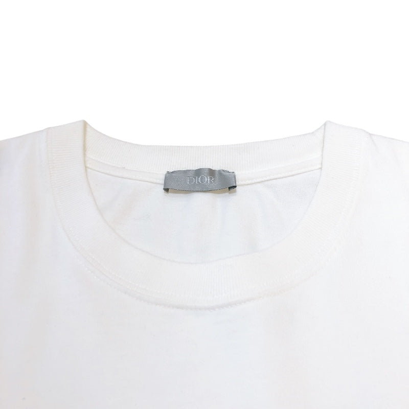 クリスチャン・ディオール Christian Dior CDインターレース半袖Tシャツ23AW 343J637A0554 コットン メンズ 半袖Ｔシャツ