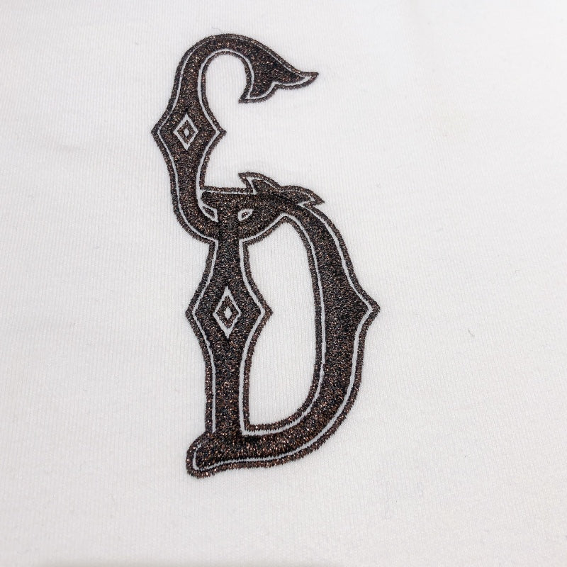 クリスチャン・ディオール Christian Dior CDインターレース半袖Tシャツ23AW 343J637A0554 コットン メンズ 半袖Ｔシャツ