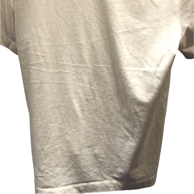 モンクレール MONCLER ロゴワッペンTシャツ ホワイト コットン 半袖Ｔシャツ
