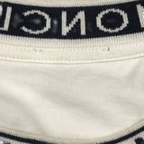 モンクレール MONCLER ロゴワッペンTシャツ ホワイト コットン 半袖Ｔシャツ