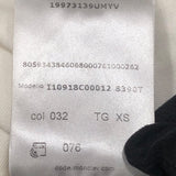モンクレール MONCLER ロゴワッペンTシャツ ホワイト コットン 半袖Ｔシャツ
