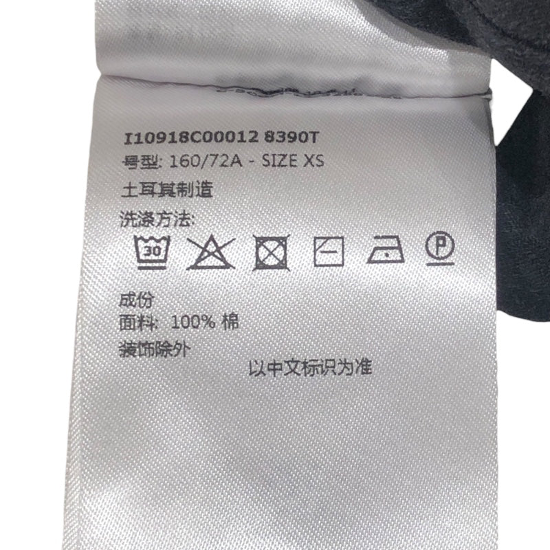 モンクレール MONCLER ロゴワッペンTシャツ ホワイト コットン 半袖Ｔシャツ