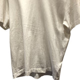 モンクレール MONCLER ロゴワッペンTシャツ ホワイト コットン 半袖Ｔシャツ