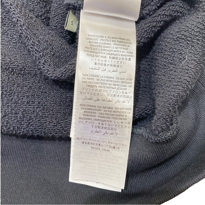 グッチ GUCCI ロゴプリントスウェットシャツ 497253 ブラック　レッド　 コットン メンズ スウェット