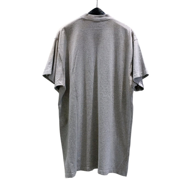 バレンシアガ BALENCIAGA BE KIND BERLIN 半袖シャツ23SS 739028 グレー　ブラック コットン メンズ 半袖Ｔシャツ