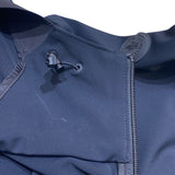 バレンシアガ BALENCIAGA ロゴプリントスウェットパーカー2022年 620973 ブルー コットン メンズ パーカー