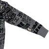 シャネル CHANEL ココマーク総柄ニットセーター P77667 グレー ウール レディース セーター
