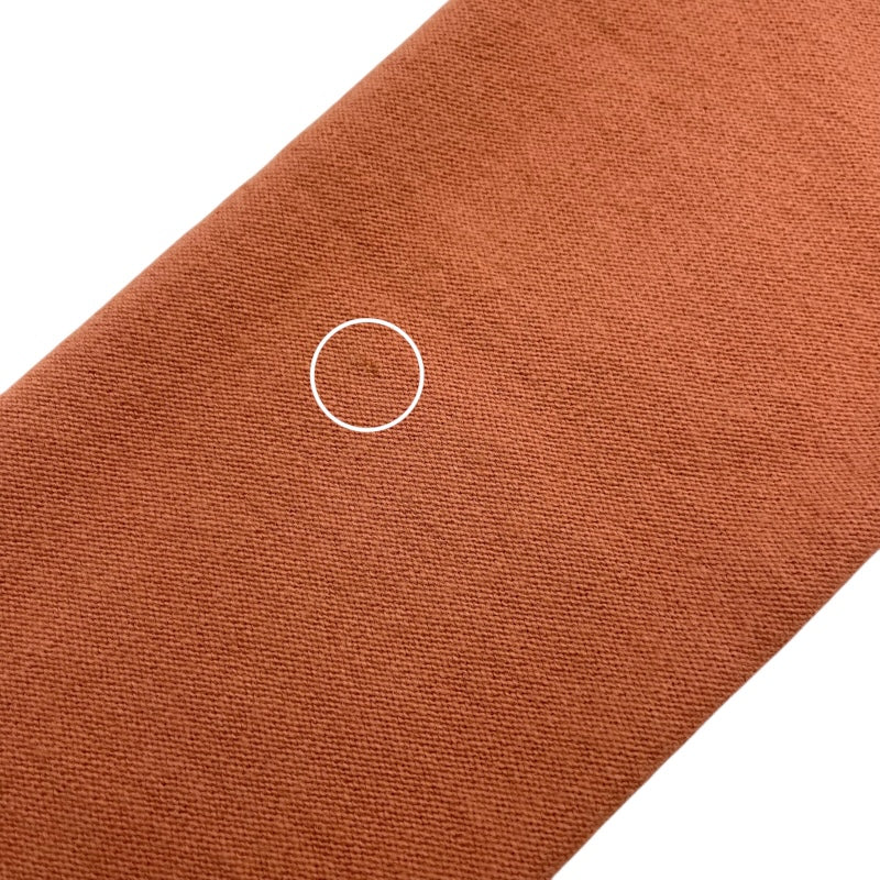 エルメス HERMES カシミヤ混ニットセーター オレンジ ウール