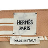 エルメス HERMES En Desordre Finesses シルクスカート 4E0330DQ ピンク シルク レディース スカート