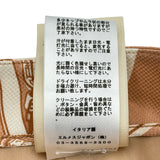 エルメス HERMES En Desordre Finesses シルクスカート 4E0330DQ ピンク シルク レディース スカート