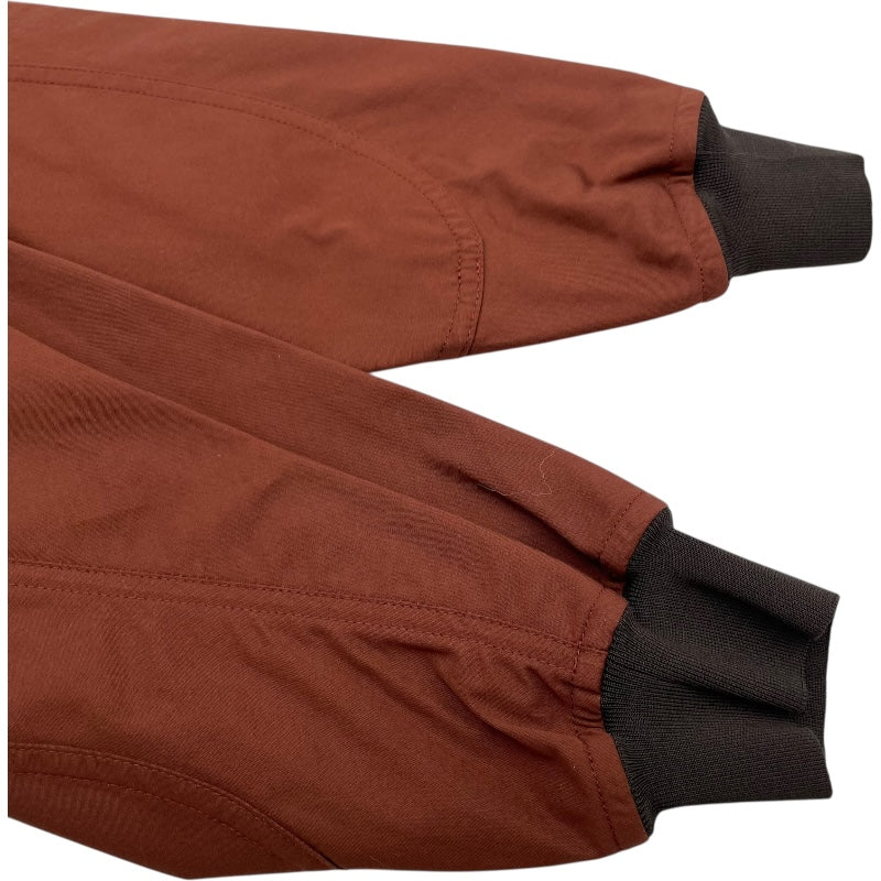 エルメス HERMES レザー切替スプリングコート 5E0146DE ブラウン  