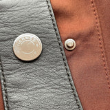 エルメス HERMES レザー切替スプリングコート 5E0146DE ブラウン コットン レディース その他アウター