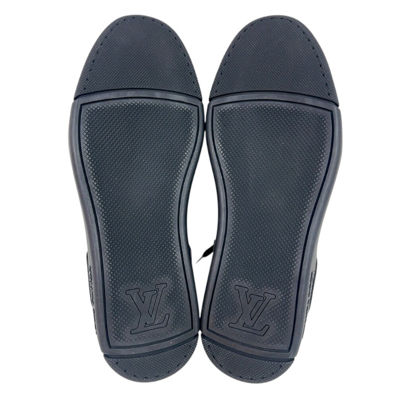 ルイ・ヴィトン LOUIS VUITTON モノグラム　ローカットスニーカー ブラウン/ブラック PVC レディース スニーカー