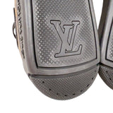 ルイ・ヴィトン LOUIS VUITTON モノグラム　ローカットスニーカー ブラウン/ブラック PVC レディース スニーカー