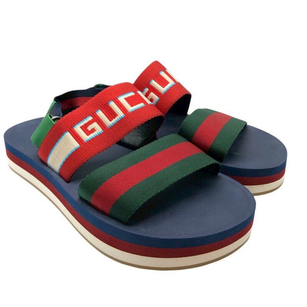 グッチ GUCCI ロゴバンドサンダル 522882 マルチカラー メンズ サンダル