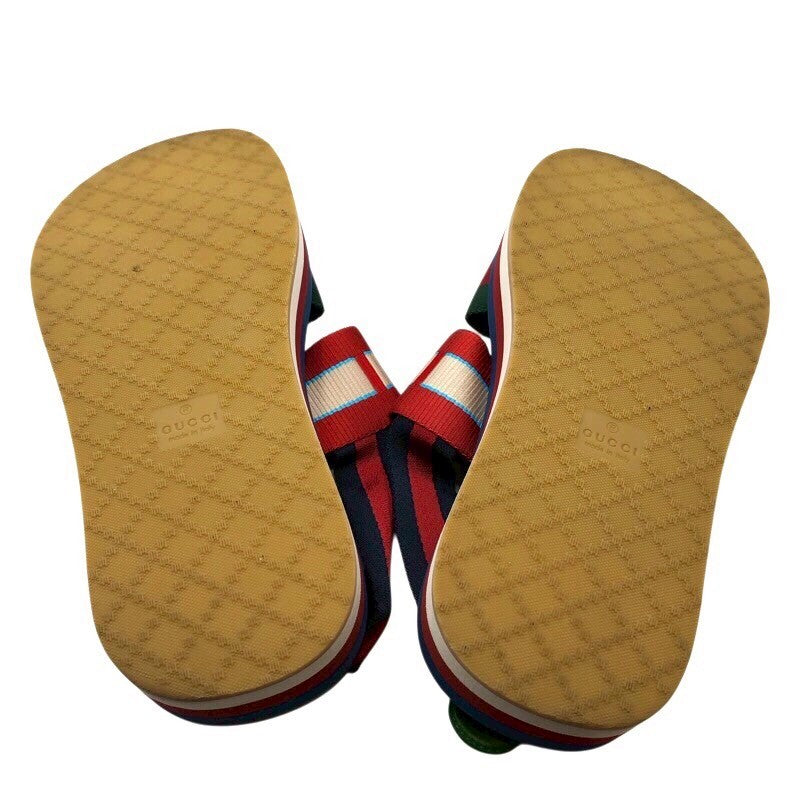 グッチ GUCCI ロゴバンドサンダル 522882 マルチカラー メンズ サンダル