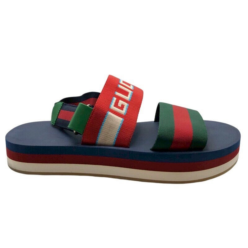 グッチ GUCCI ロゴバンドサンダル 522882 マルチカラー メンズ サンダル