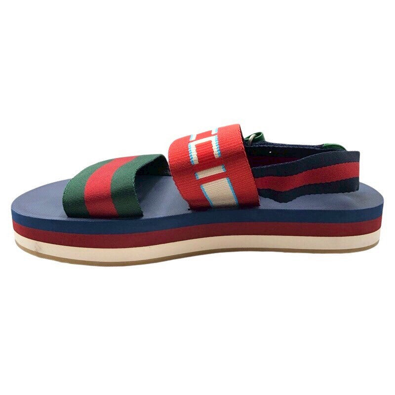 グッチ GUCCI ロゴバンドサンダル 522882 マルチカラー メンズ サンダル