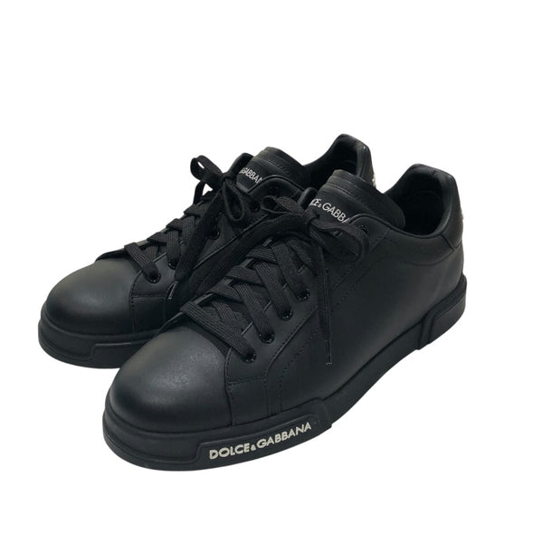 ドルチェ＆ガッバーナ Dolce & Gabbana ローカットスニーカー ブラック ﾚｻﾞｰ メンズ スニーカー