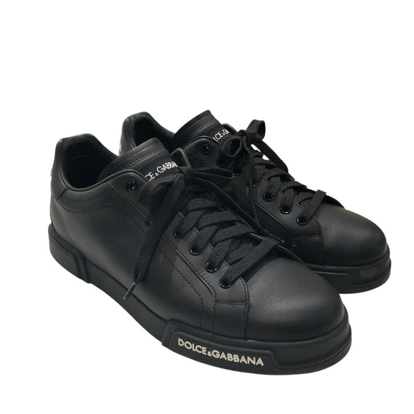 ドルチェ＆ガッバーナ Dolce & Gabbana ローカットスニーカー ブラック ﾚｻﾞｰ メンズ スニーカー