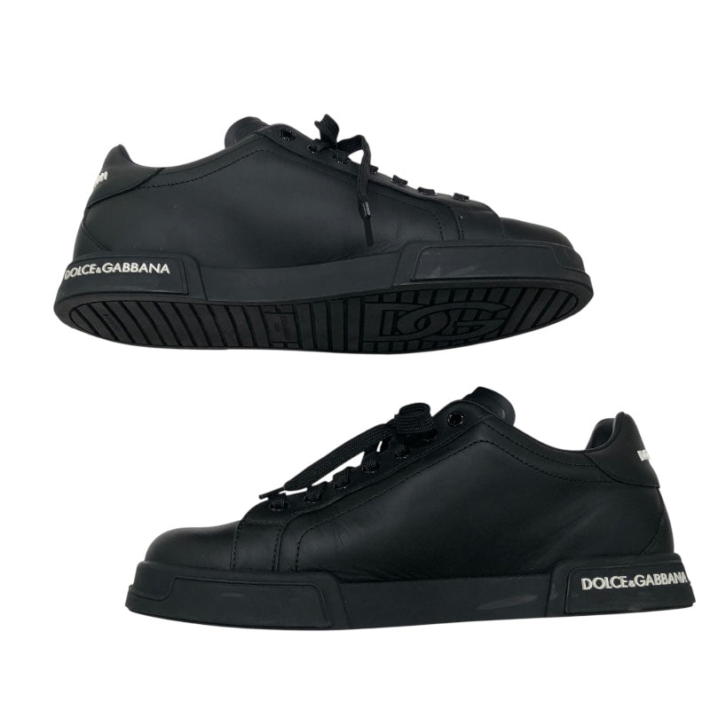 ドルチェ＆ガッバーナ Dolce & Gabbana ローカットスニーカー ブラック ﾚｻﾞｰ メンズ スニーカー