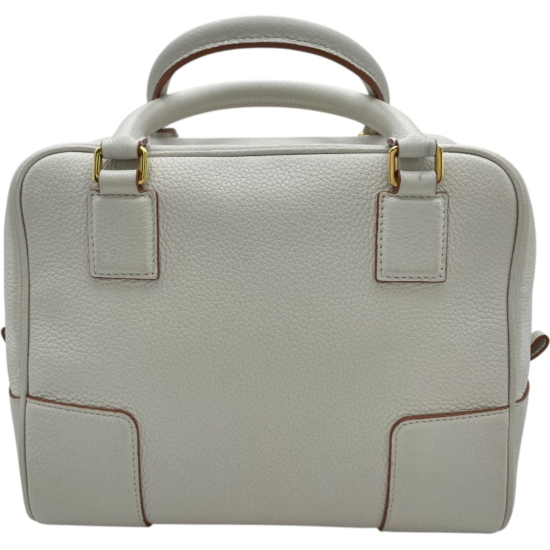 ロエベ　アマソナ ショルダーバッグ ロエベ LOEWE アマソナ19 ホワイト レザー レディース ショルダー