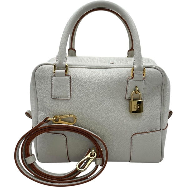 ロエベLOEWE ビンテージ バングル 革巻き 金 ゴールド 白　ホワイト 2300044205873_1_600x600_crop_c