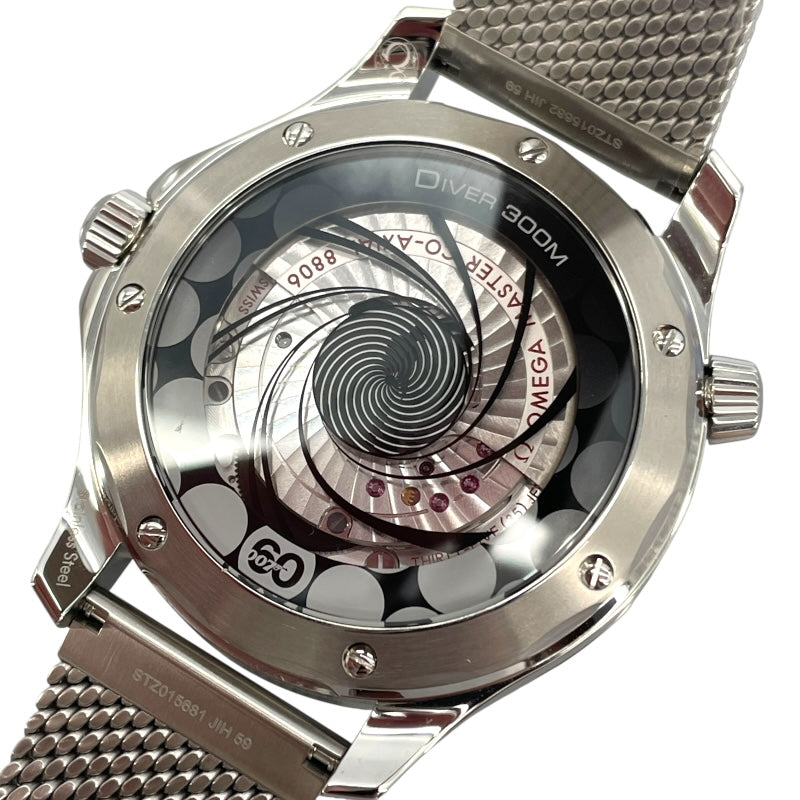 オメガ OMEGA シーマスターダイバー300M コーアクシャル マスタークロノメーター 210.30.42.20.03.002 ブルー SS メンズ 腕時計