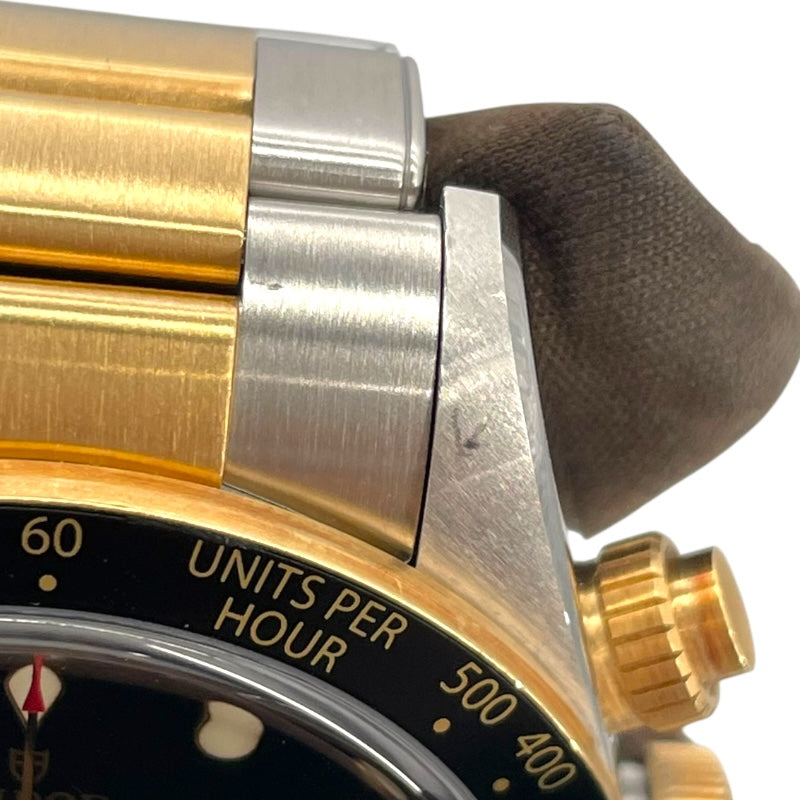 チューダー/チュードル TUDOR ブラックベイクロノ S＆G 79363 ブラック YG/SS 自動巻き メンズ 腕時計