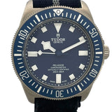 チューダー/チュードル TUDOR ぺラゴス FXD 25707B/24 ブルー チタン 自動巻き メンズ 腕時計